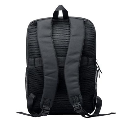Notebook hátizsák, 14", újrahasznosított anyagból, KENSINGTON "EQ Backpack", fekete