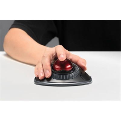 Egér, vezeték nélküli, optikai, hanyattegér, trackball, KENSINGTON "Orbit"