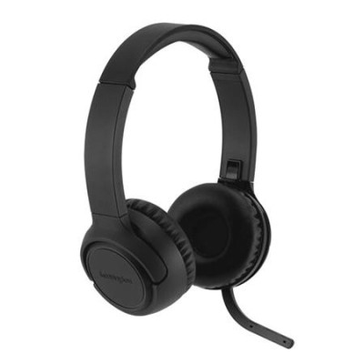Fejhallgató, mikrofon, KENSINGTON "H1050 EQ Bluetooth", fekete