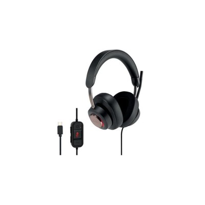Fejhallgató, mikrofonnal, USB-C, KENSINGTON "H2000"