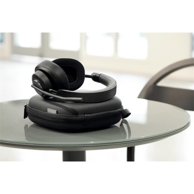 Fejhallgató, vezeték nélküli, mikrofon, Bluetooth, KENSINGTON "H3000", fekete