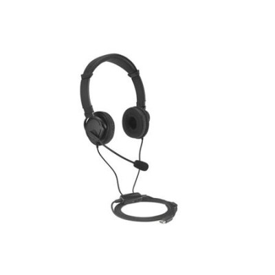 Fejhallgató, mikrofon, USB-C, KENSINGTON "Classic EQ", fekete Fejhallgató, mikrofon, USB-C, KENSINGTON "Classic EQ", fekete