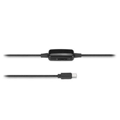 Fejhallgató, mikrofon, USB-C, KENSINGTON "Classic EQ", fekete Fejhallgató, mikrofon, USB-C, KENSINGTON "Classic EQ", fekete