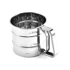 Porcukorszóró, 250 ml, inox