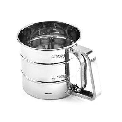Porcukorszóró, 250 ml, inox