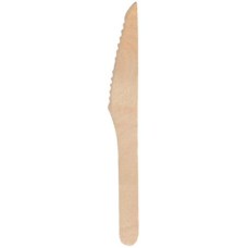 Kés, fa, 16,5 cm, 100 db