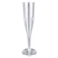 Pezsgőspohár, 1 dl, 10 db, "Party", kristály
