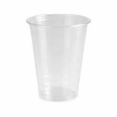 Műanyag pohár, 4 dl, 50 db, víztiszta