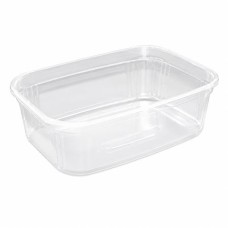 Műanyag tál, tetőzhető, 500 ml, 50 db "Svéd"