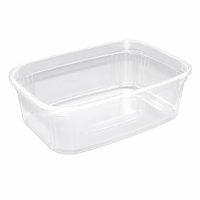 Műanyag tál, tetőzhető, 500 ml, 50 db "Svéd"