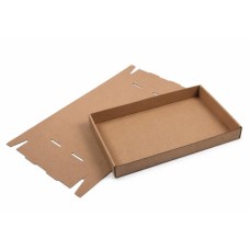 Papírtálca, street food, 26x16,5x3 cm, 200 db, barna