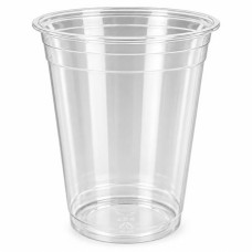 Műanyag shaker és koktélos pohár, 3 dl, 50 db, víztiszta