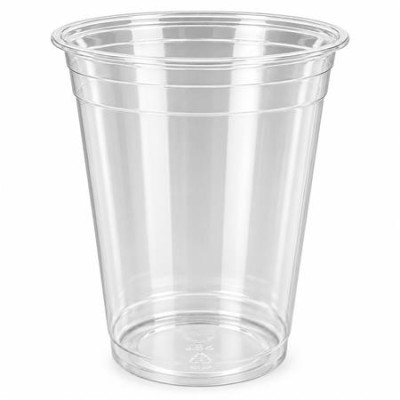 Műanyag shaker és koktélos pohár, 3 dl, 50 db, víztiszta