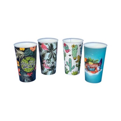 Repohár, 650 ml, 4 különböző mintával
