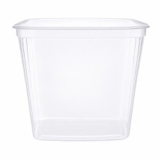 Műanyag tál, tetőzhető, 1000 ml, 25 db "Svéd"