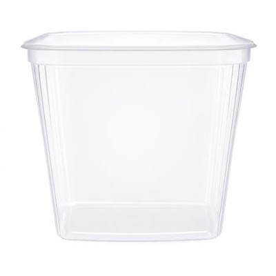 Műanyag tál, tetőzhető, 1000 ml, 25 db "Svéd"