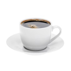 Mokkáscsésze+alj, fehér, 10 cl, 6 db-os szett "Economic Roma"