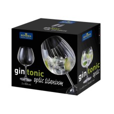 Gintonic kehely, talpas,  2db-os szett, 82cl