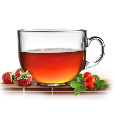 Üvegbögre, 6 db-os szett, 46cl, "TeaTime"