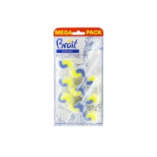 WC tisztító blokk, 2 fázisú, 3x45 g, "Brait Hygiene and fresh", óceán
