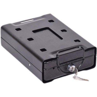 Értéktároló, mobil, 1,1 l, 70x160x220 mm, KINGSAFE "Car Safe"