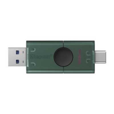 Pendrive, 128GB, USB 3.2 Gen1, USB-A/USB-C, KINGSTON "DataTraveler Duo" Pendrive, 128GB, USB 3.2 Gen1, USB-A/USB-C, KINGSTON "DataTraveler Duo"
