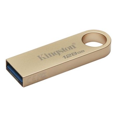 Pendrive, 128GB, USB 3.2 Gen1, KINGSTON "DataTraveler SE9 G3", arany Pendrive, 128GB, USB 3.2 Gen1, KINGSTON "DataTraveler SE9 G3", arany