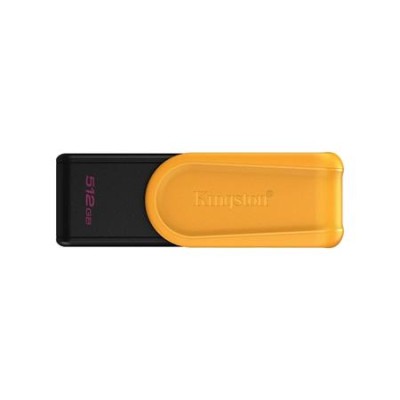 Pendrive, 512GB, USB 3.2 Gen1, KINGSTON "DataTraveler Exodia S", fekete-sárga