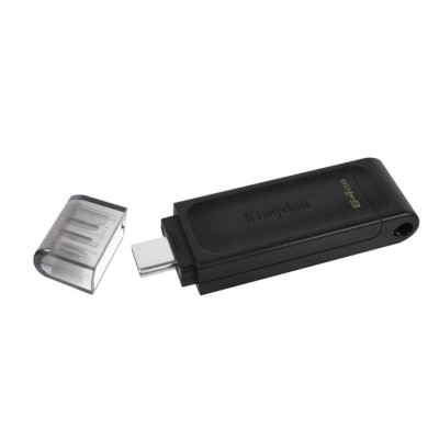 Pendrive, 64GB, USB-C, KINGSTON "DataTraveler 70"