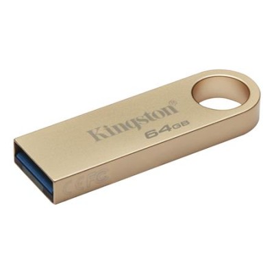 Pendrive, 64GB, USB 3.2 Gen1, KINGSTON "DataTraveler SE9 G3", arany Pendrive, 64GB, USB 3.2 Gen1, KINGSTON "DataTraveler SE9 G3", arany