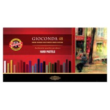 Pasztellkréta, kemény, KOH-I-NOOR "Gioconda 8116/48", 48 különböző szín