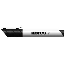 Tábla- és flipchart marker, 3 mm, kúpos, KORES "K-Marker XW1", fekete