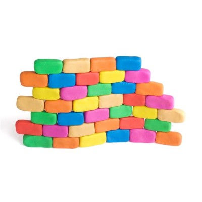 Gyurma, 200 g, 10 szín, KORES "Plastilina"
