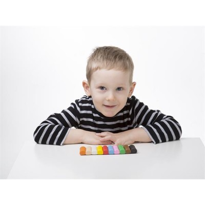 Gyurma, 200 g, 10 szín, KORES "Plastilina"