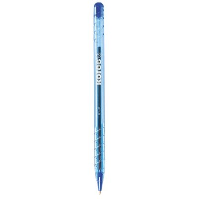 Golyóstoll, 1,0 mm, kupakos, háromszögletű, KORES "K1-M", kék