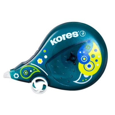 Hibajavító roller, 4,2 mm x 8 m, KORES "Fantasy Scooter, Paisley", vegyes színek