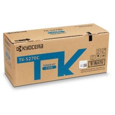 TK5270C Lézertoner ECOSYS M6230cidn, P6230cdn nyomtatókhoz, KYOCERA, cián, 6K
