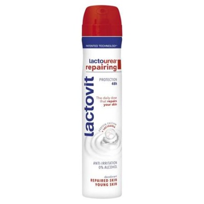 Dezodor, izzadásgátló, 200 ml, LACTOVIT "Lactourea"