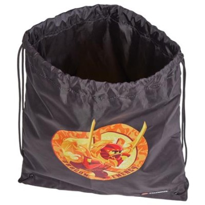 Tornazsák, LEGO "Ninjago Dragon Energy", fekete-mintás