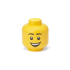 Tárolódoboz, fej, kicsi, LEGO, Happy Boy