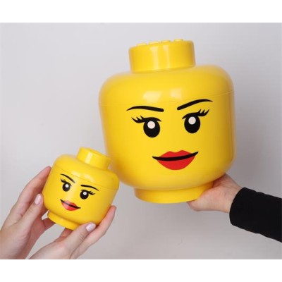 Tárolódoboz, mini, LEGO, Girl