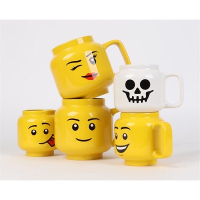 Bögre, kerámia, 255 ml, LEGO, Silly