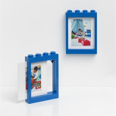 Képkeret, 10x15 cm, LEGO, kék