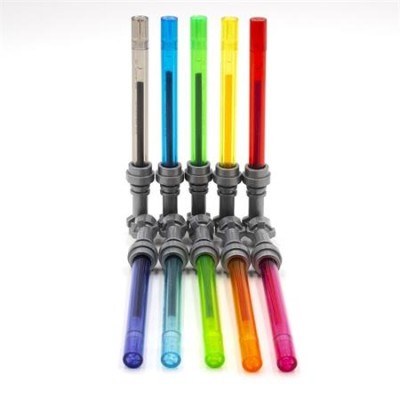 Zseléstoll készlet, 0,7 mm, fénykard, LEGO "Star Wars", 10 különböző szín