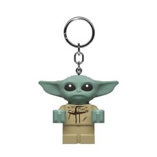 Kulcstartó, LED világítással, LEGO "Star Wars The Mandolarian - Grogu"