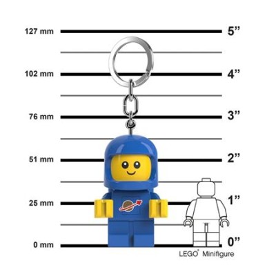 Kulcstartó, LED világítással, LEGO "Space Baby"