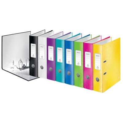 Iratrendező, 80 mm, A4, karton, LEITZ "180 Wow", zöld Iratrendező, 80 mm, A4, karton, LEITZ "180 Wow", zöld