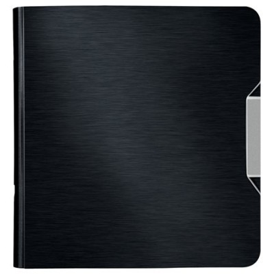 Iratrendező, 82 mm, A4, PP, LEITZ "180 Active Style", szaténfekete