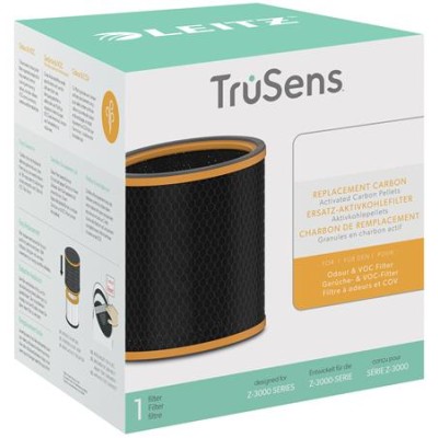 Filter, szénszűrő cserebetét, LEITZ "Trusens Z-3000 / Z-3500", szag és VOC dobszűrőhöz