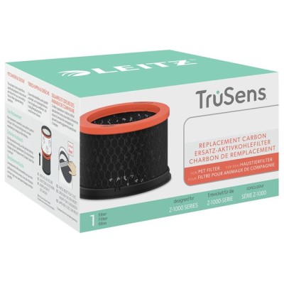 Filter, szénszűrő cserebetét, LEITZ "Trusens Z-1000", háziállat dobszűrőhöz